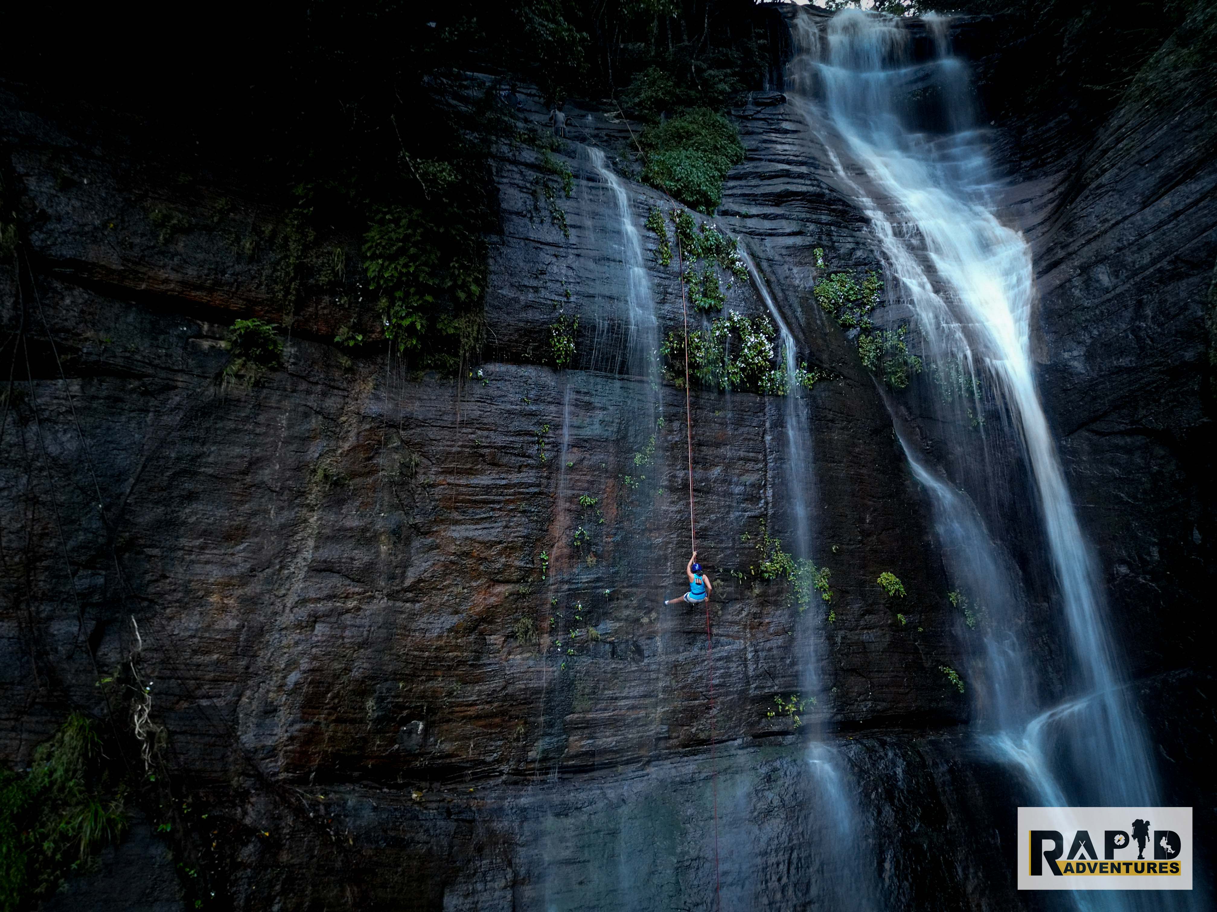 Diyakerella Waterfall Abseiling Meemure