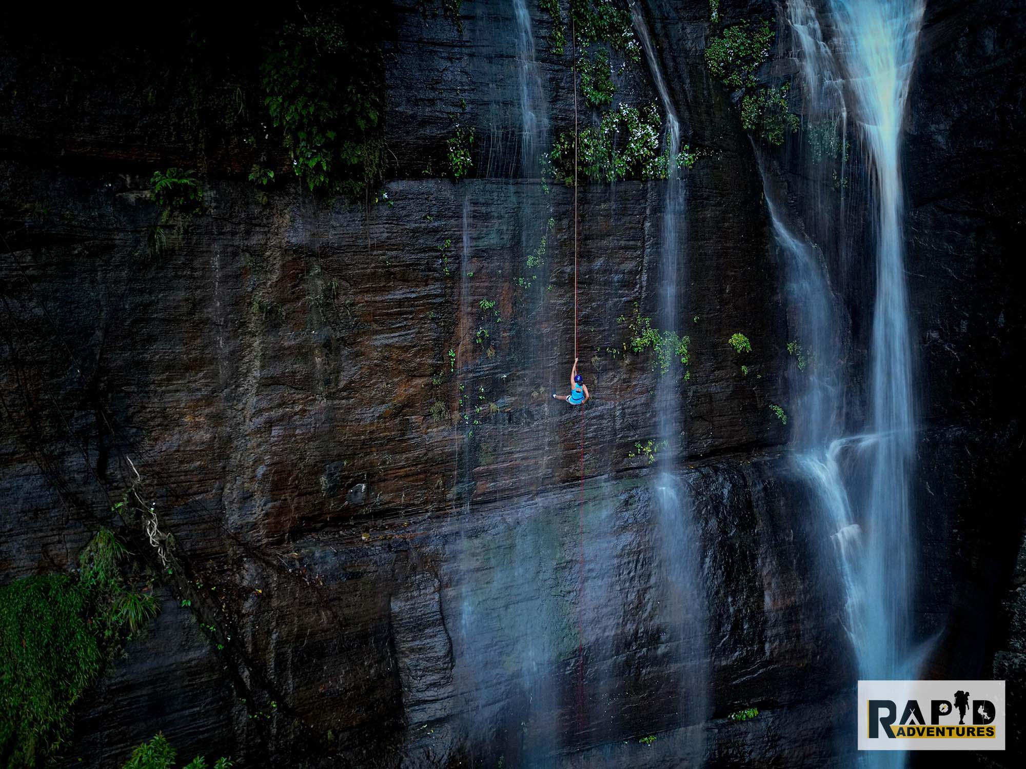 Diyakerella Waterfall Abseiling Meemure