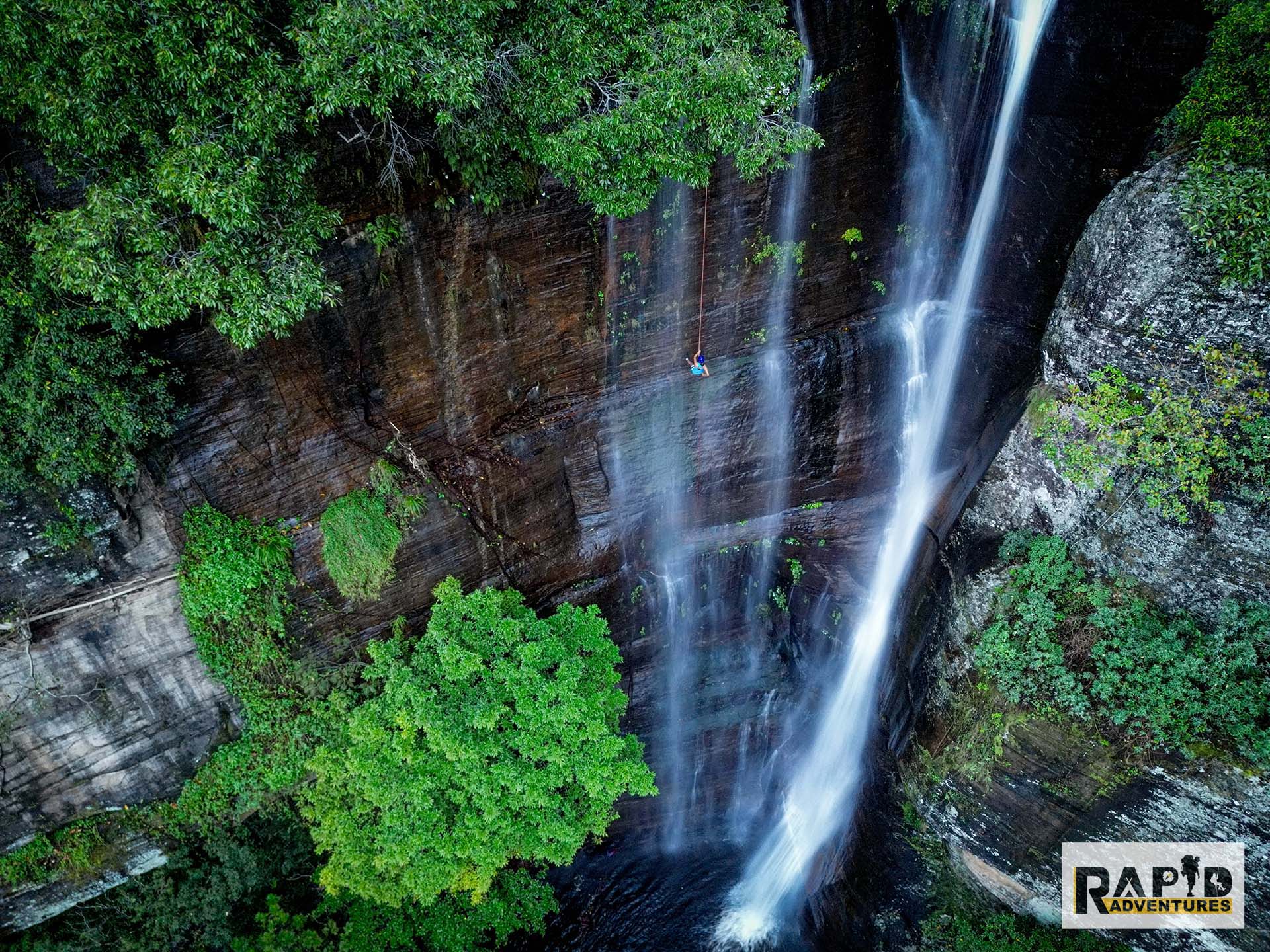 Diyakerella Waterfall Abseiling Meemure